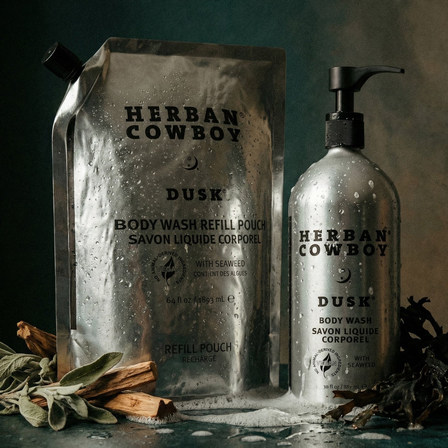 Body Wash Pump & Pouch