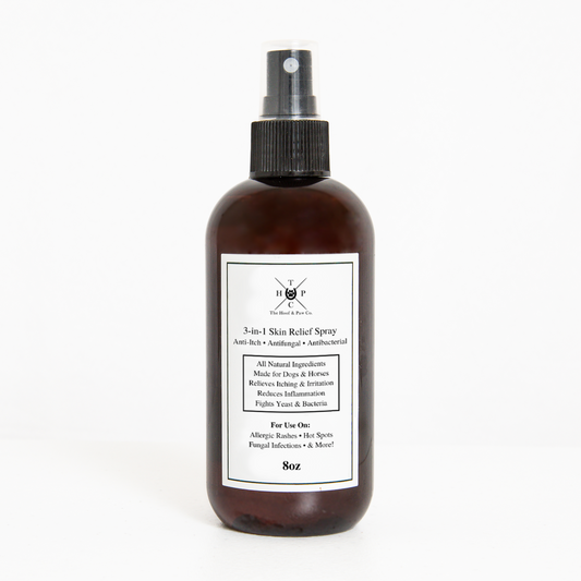 All Natural 3-in-1 Skin Relief Spray - for Dogs & Horses (8oz or 16oz)