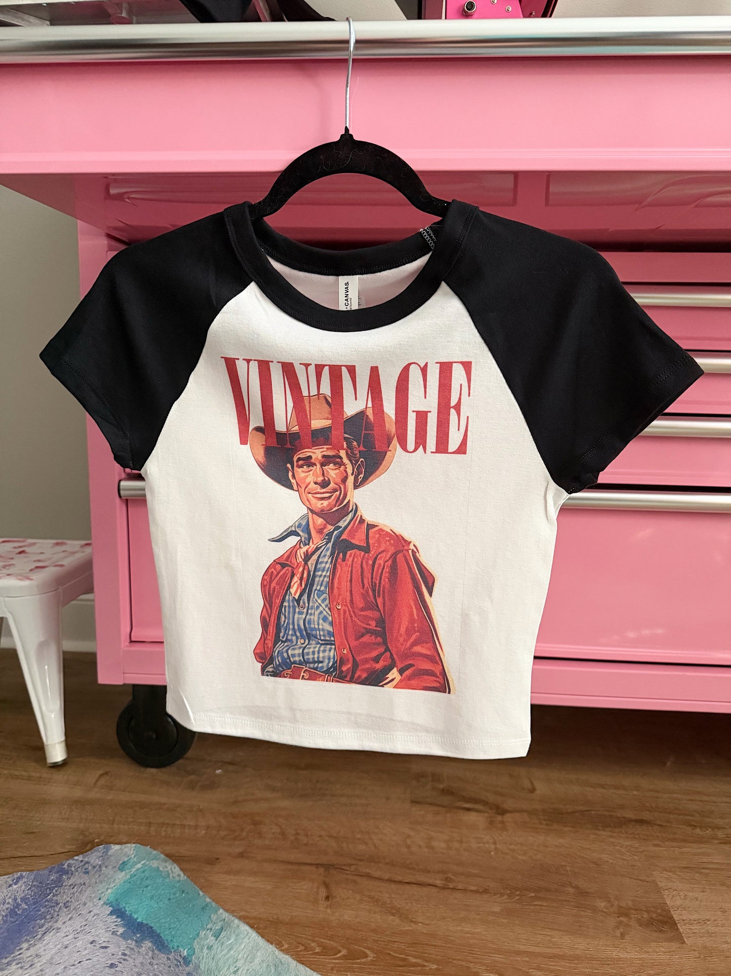 Vintage Cowboy Baby Tee