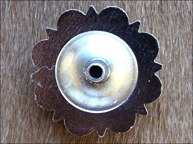 1.25 Inch Amythyst Montana Crystals Berry Silver Bling Saddle Cowgirl