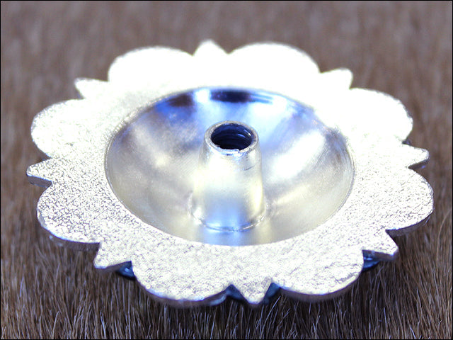 1.25 Inch Amythyst Montana Crystals Berry Silver Bling Saddle Cowgirl