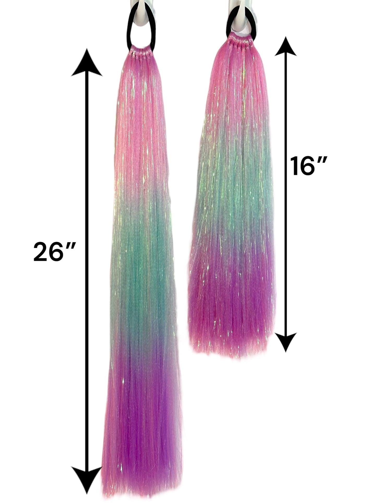 Malibu 16" Short Shimmer Tail