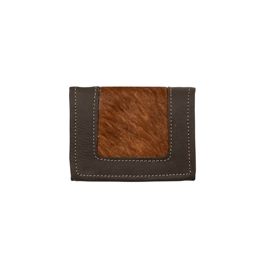 Hair-On Small Ladies Tri-Fold Wallets