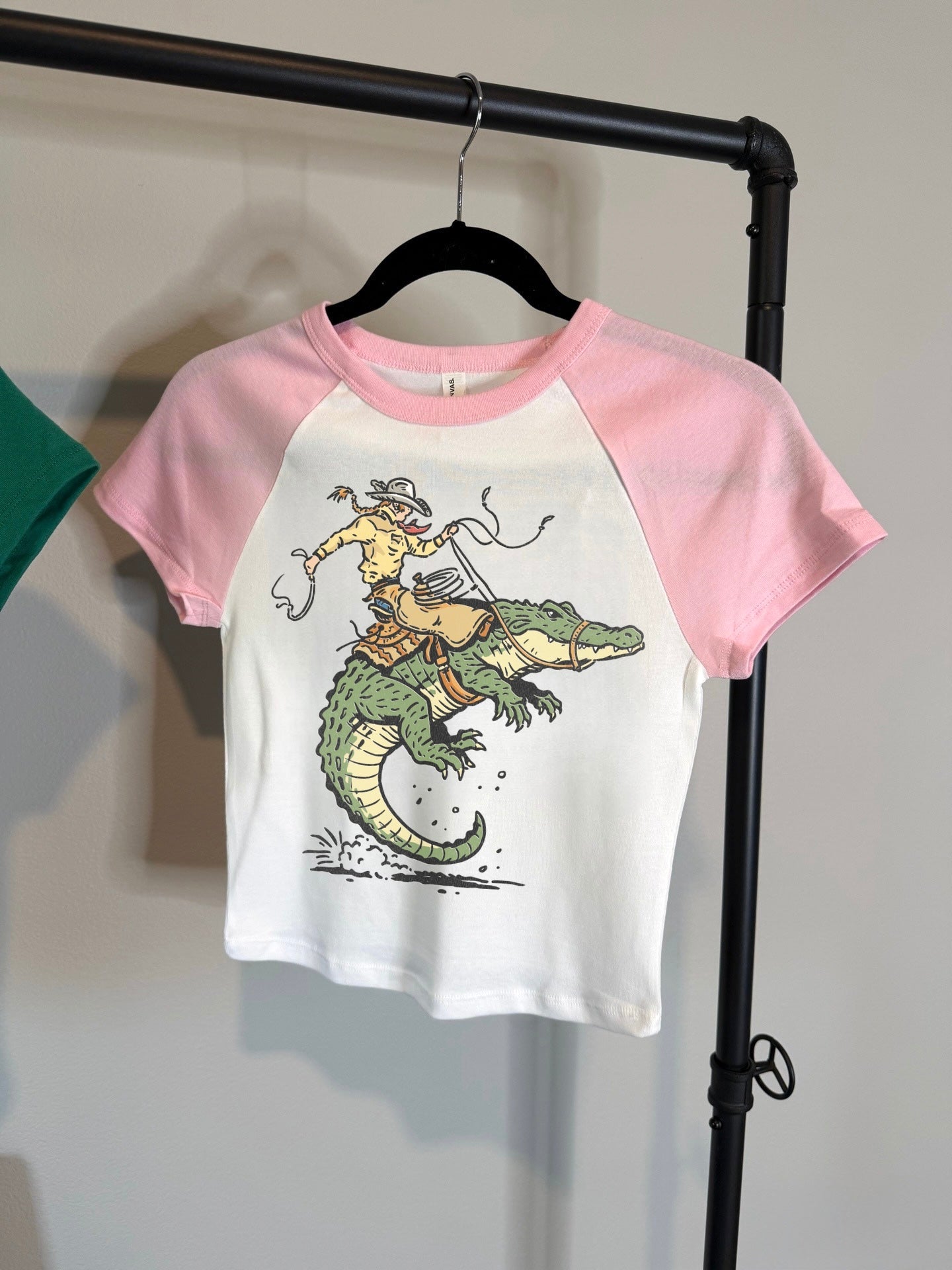 Alligator Cowboy Baby Tee