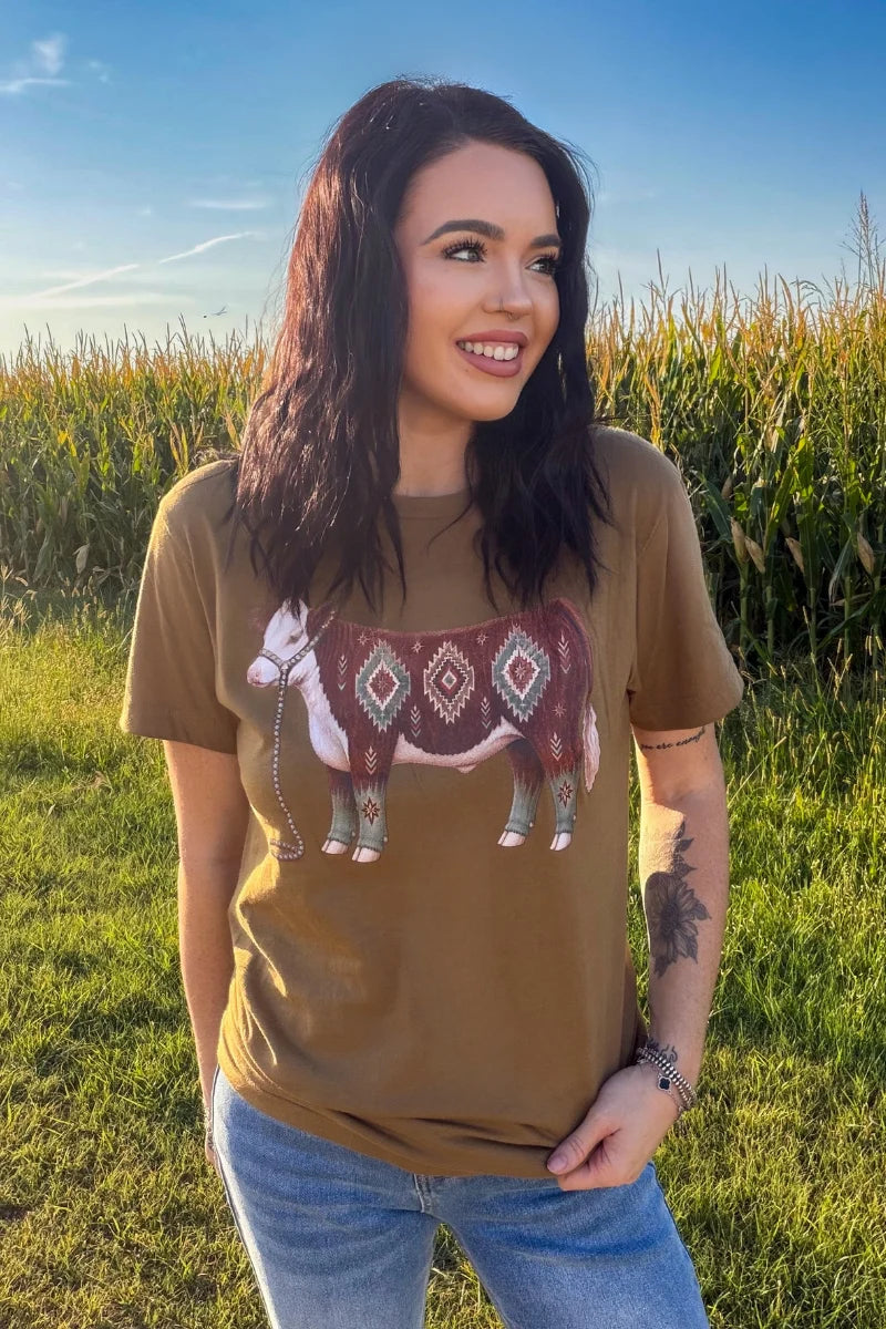 Show Steer showdown tee