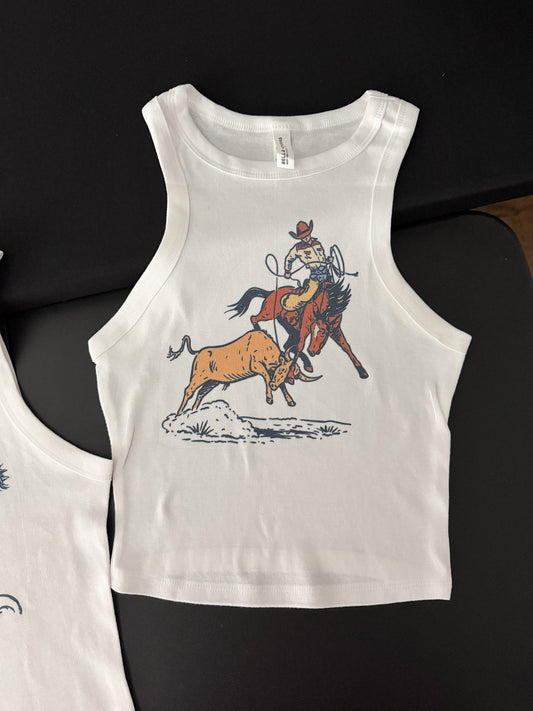 Wild Ride Cropped Tank