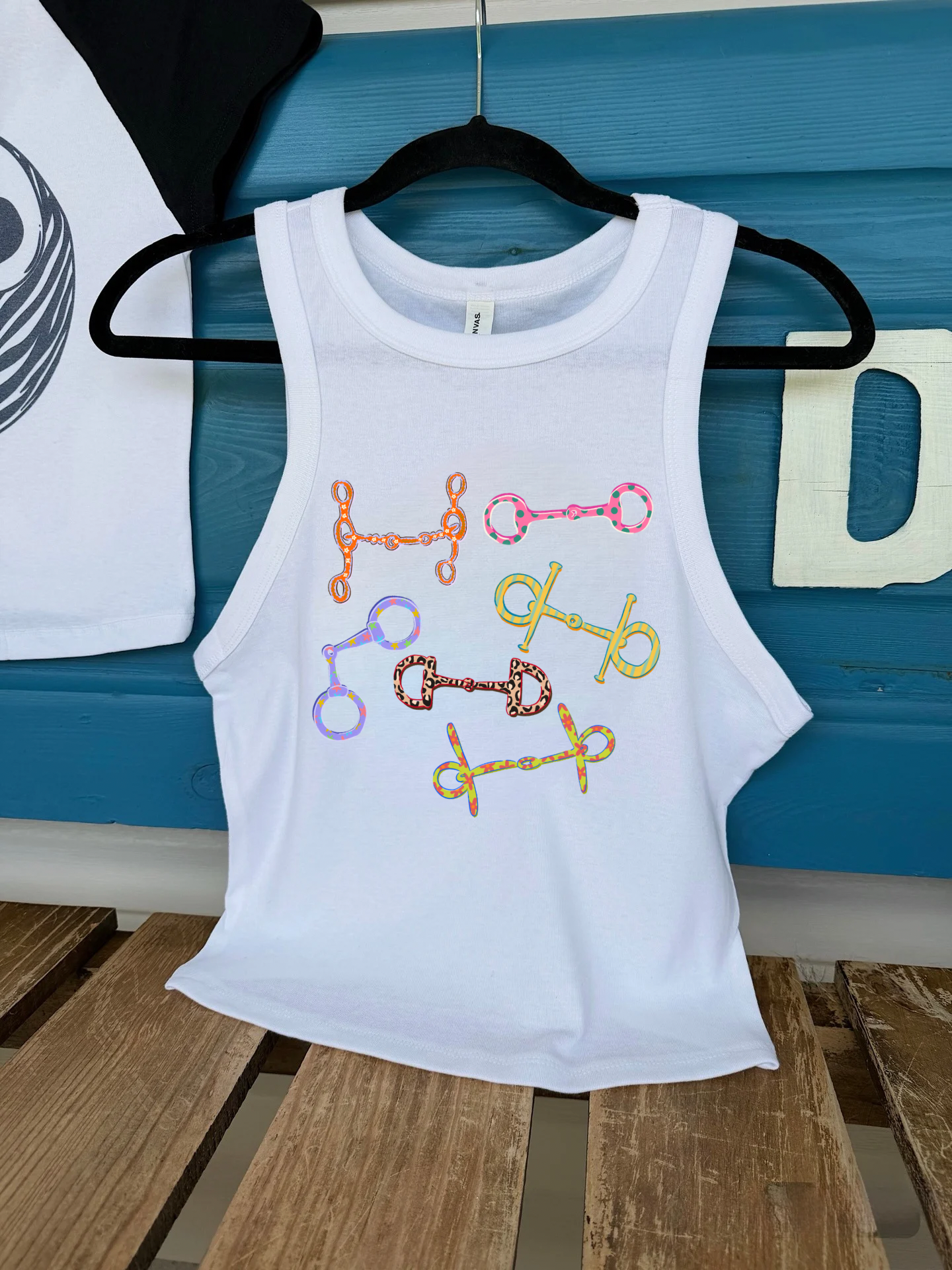 Funky Bits Cropped Tank