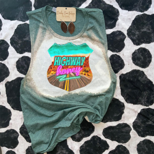 Highway Honey Festival Muscle Tank