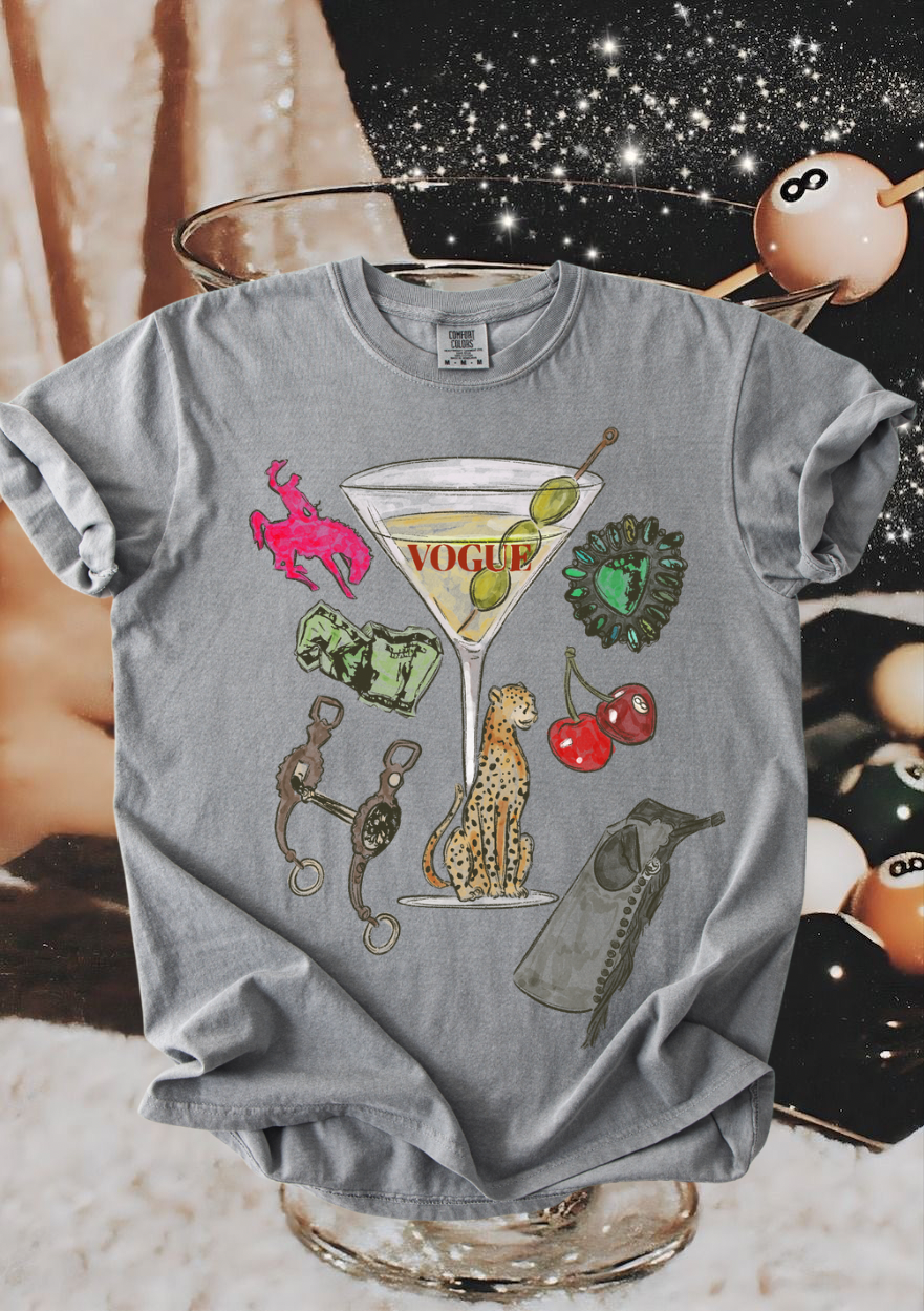 Western Vogue tee