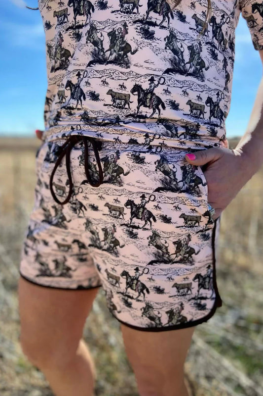 Day Workin Shorts - Blush