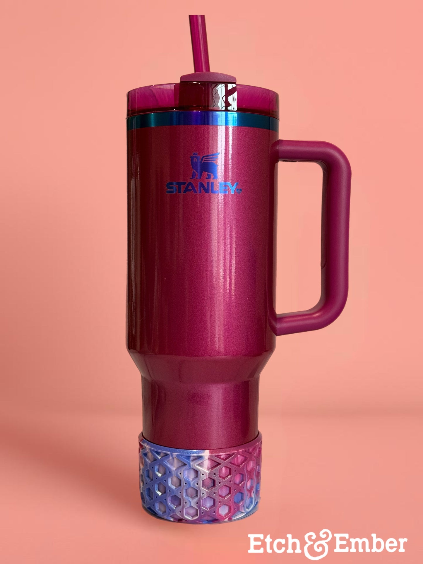 Purple Rain WAFFLE Tumbler Boot