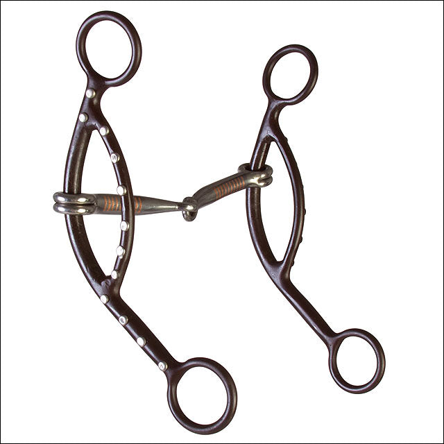 HILASON Western Horse Stainless Steel Gag Bit