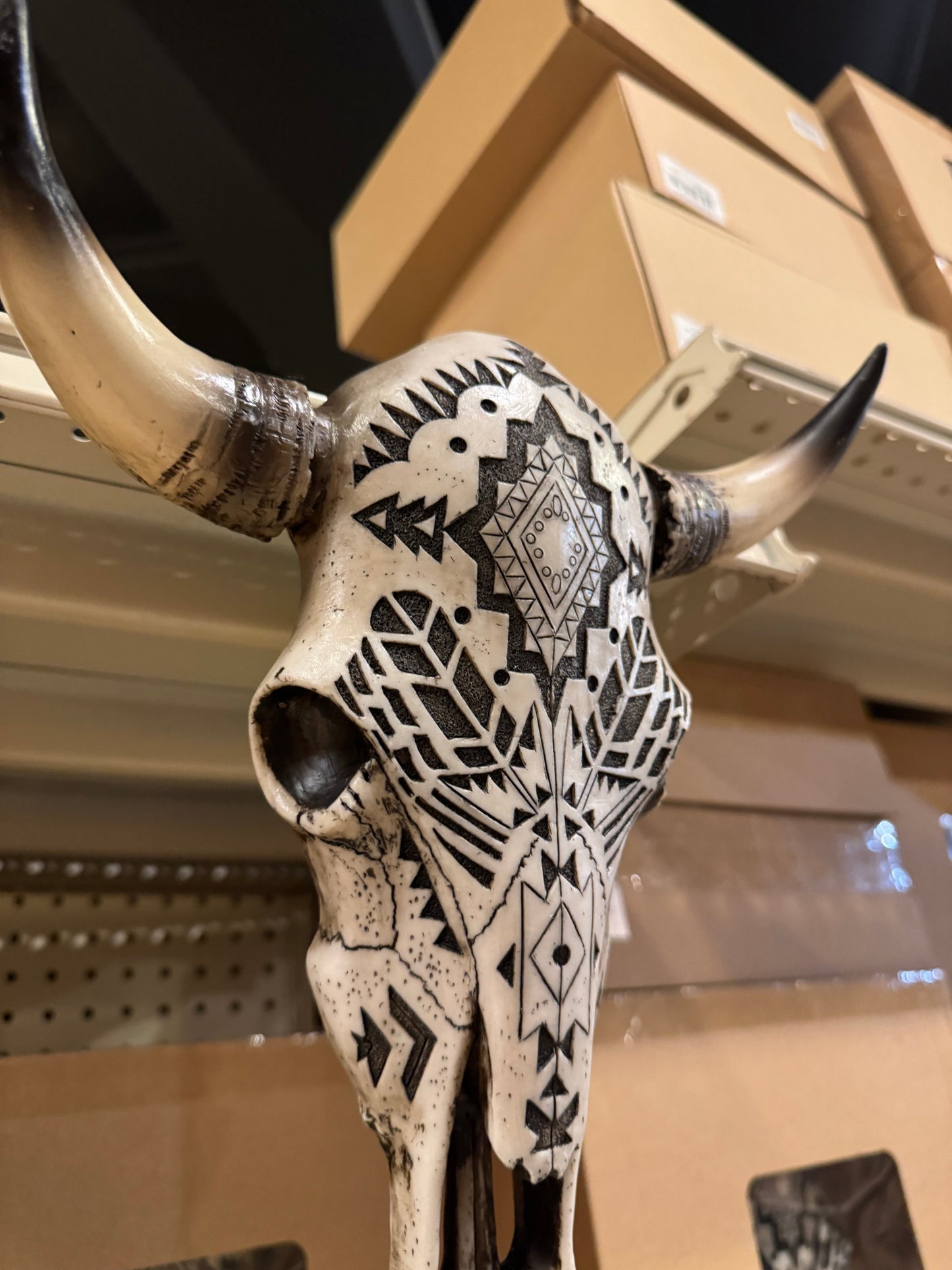 Mandala Aztec Cowskull