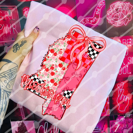 Mississippi Patchwork tee or sweatshirt