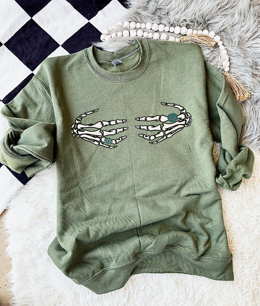 Cowgirl Bones Crewneck