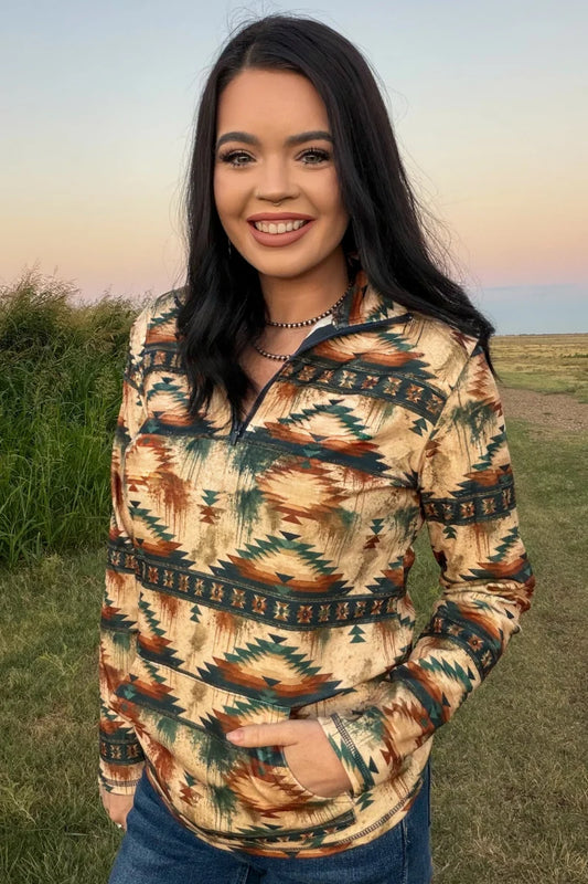 Desert Dusk pullover
