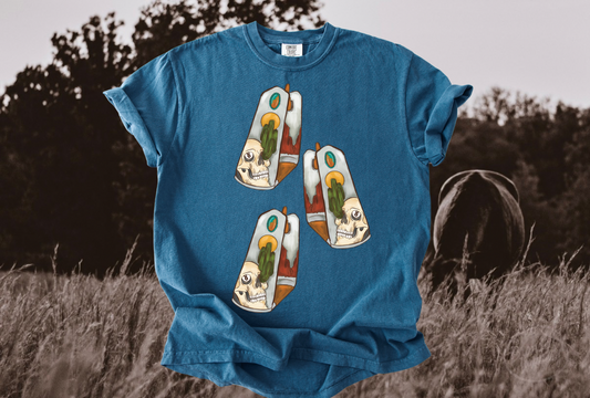 Outlaw stirrups tee