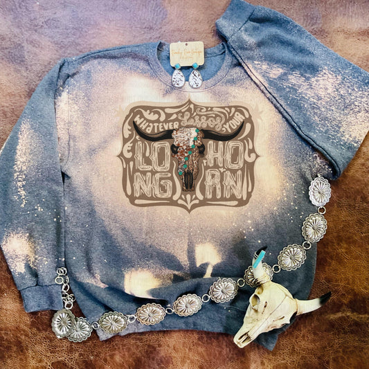 Leopard Longhorn Western Boho