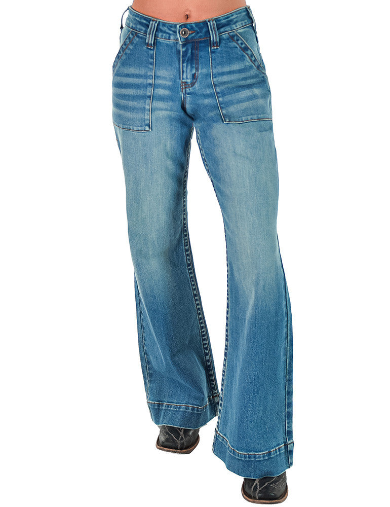 Rustee DFMI Wide Leg Trouser Cowgirl Tuff
