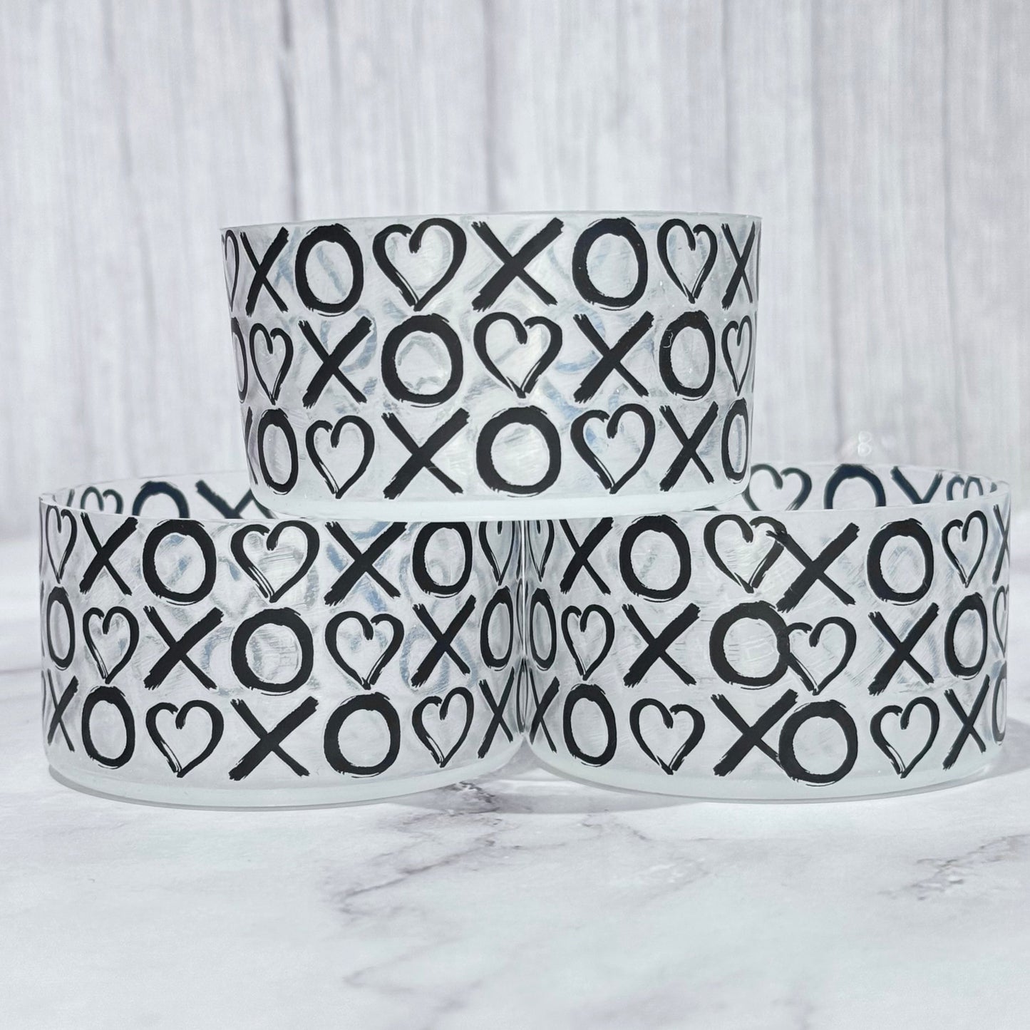 Clear XOXO Tumbler Boot