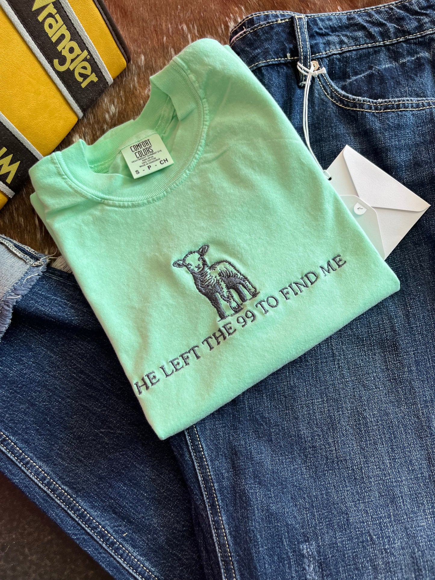 Left The 99 Embroidered Tee