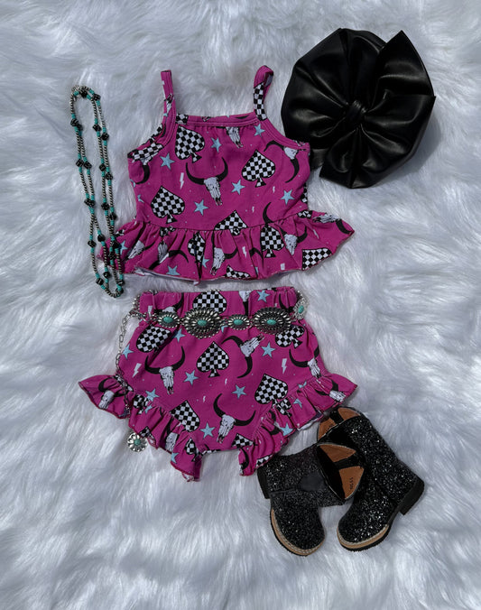Steerhead Ruffle Set (FINAL SALE)