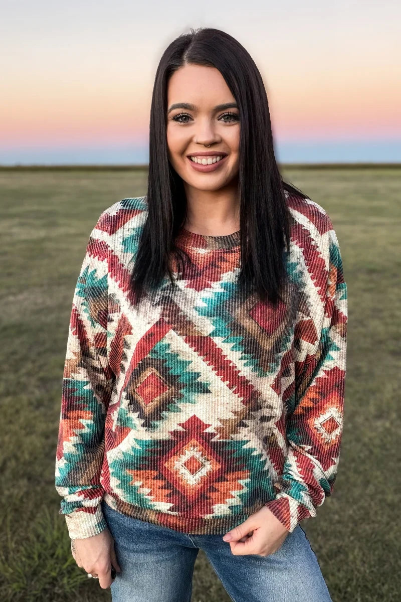 Country Rust pullover