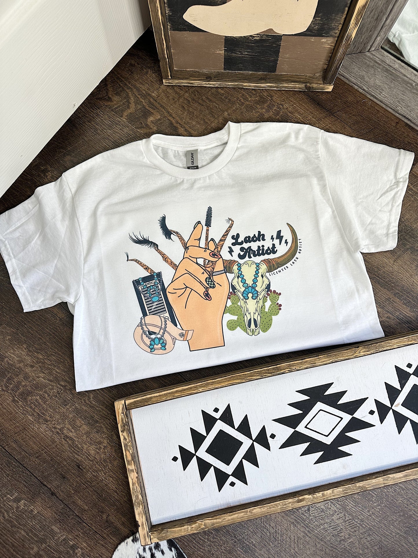 Western Lash Artist TEE, CREWNECK or QUARTER ZIP
