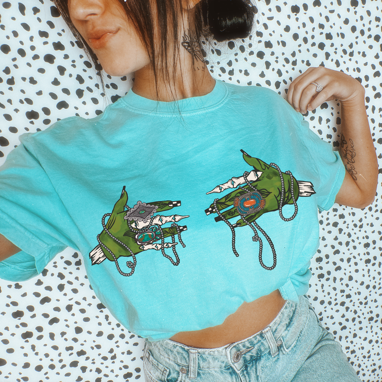 Frankenstein Drippy tee
