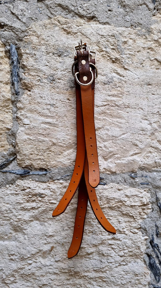 30'' LEATHER COLLAR FOR DOGS