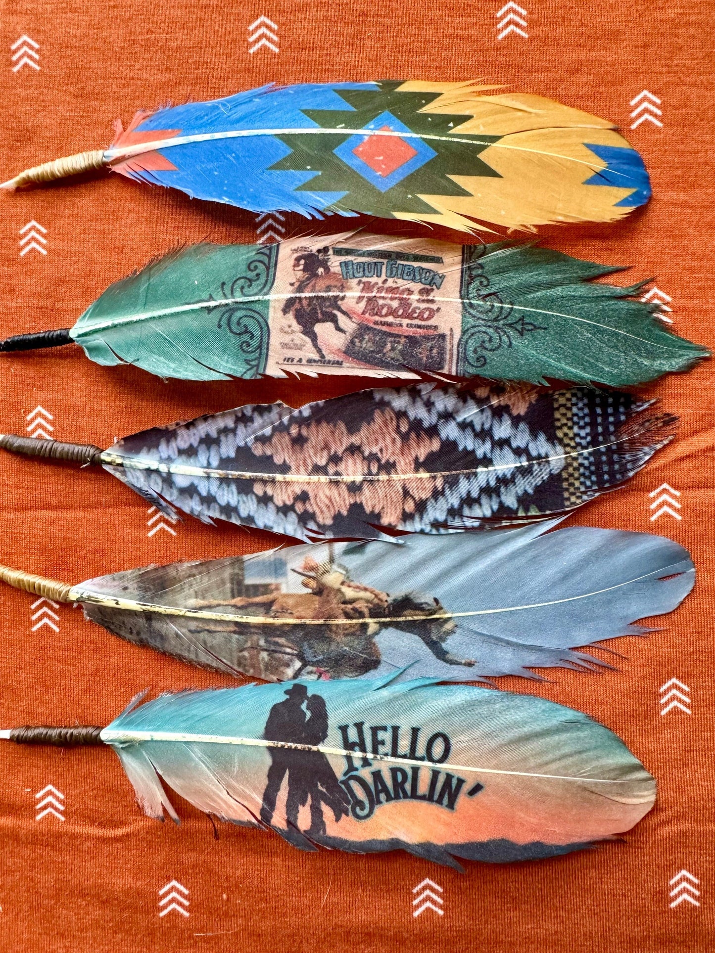 Night Weaver Western Hat Feather