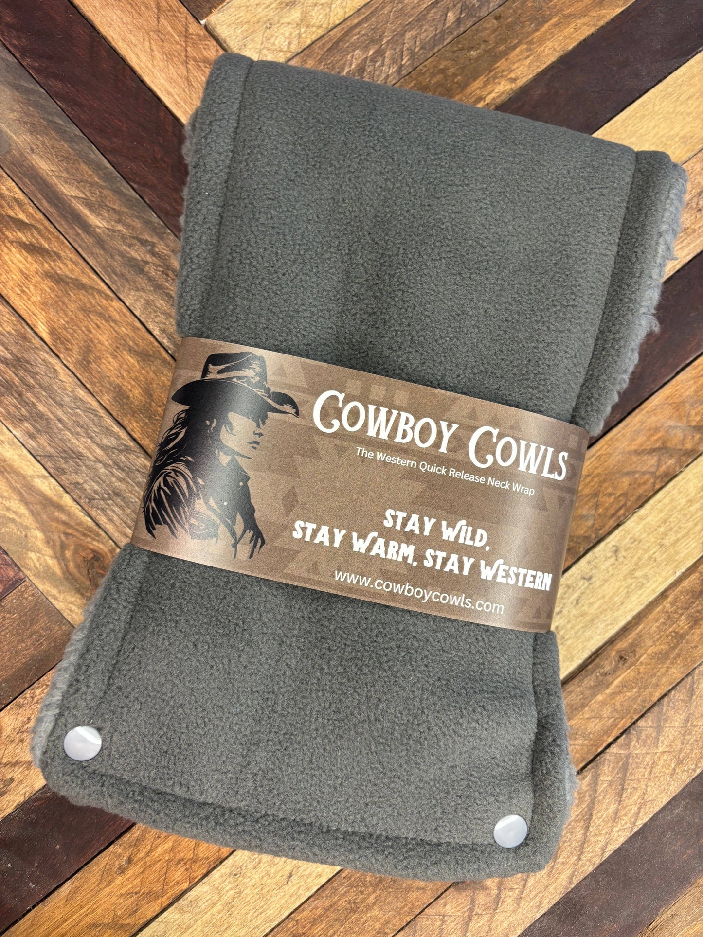 Slate grey Cowboy Cowl