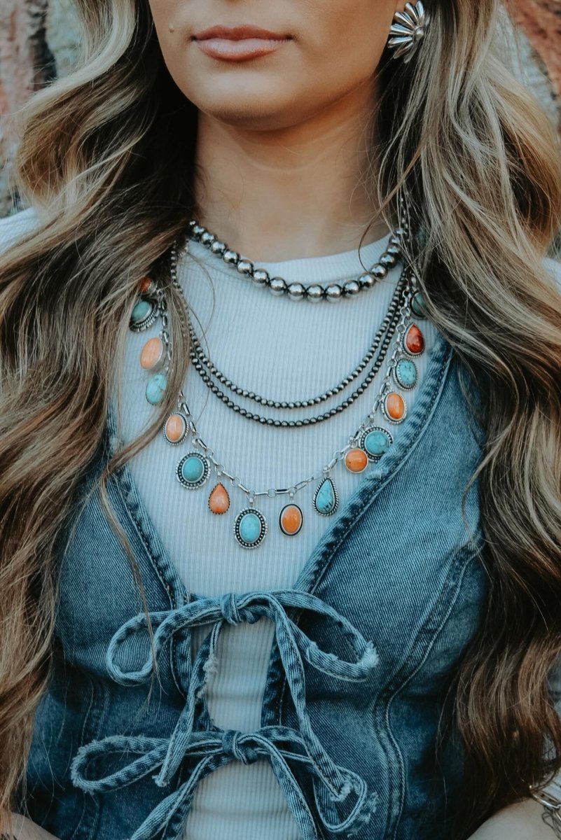 4mm Sterling Silver Pearl Necklace 14"-60" - 2