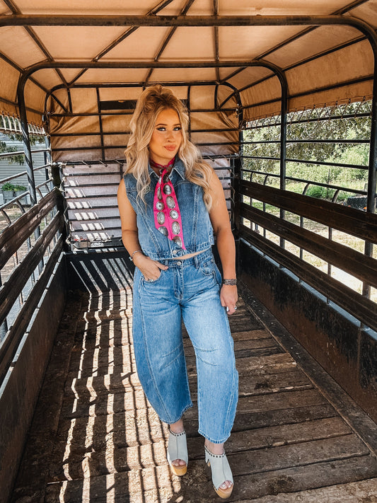 The Sway Barrel Jeans