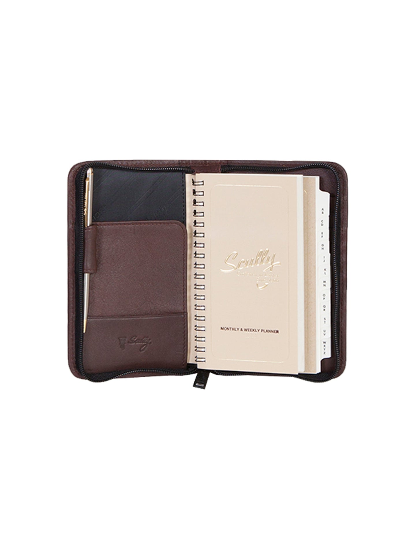 Wirebound Zip Pocket - 5008Z