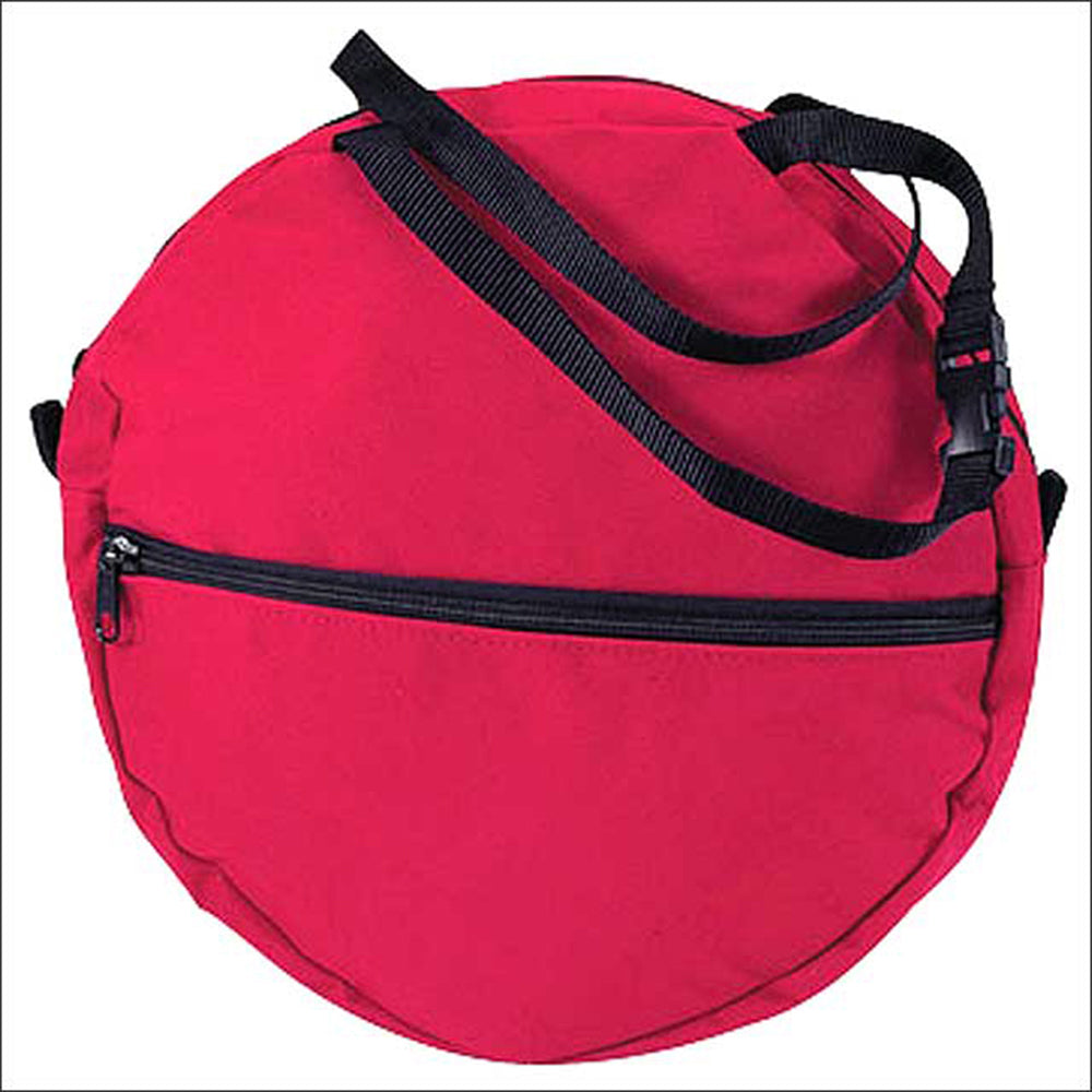 600D Poly Kids Rope Bag W/1" Quick Snap RED