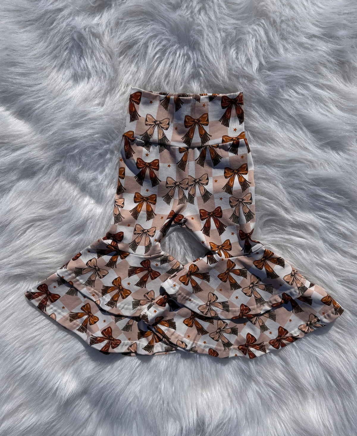 Honey Bow Double Bell Bottoms