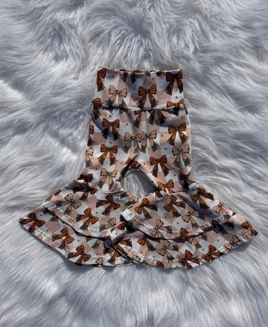 Honey Bow Double Bell Bottoms