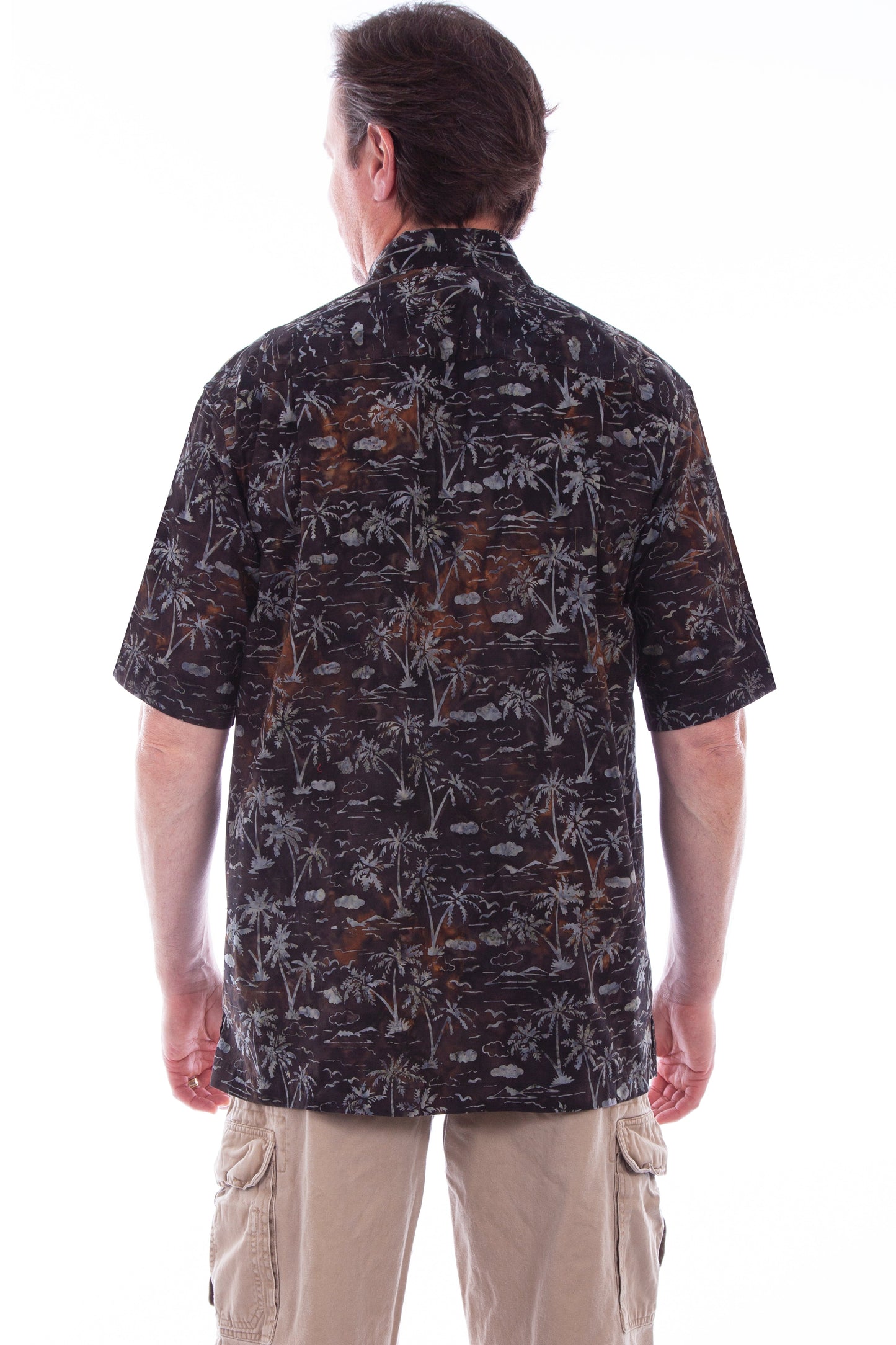 Men's S/s Night Sky Batik Shirt - 5266