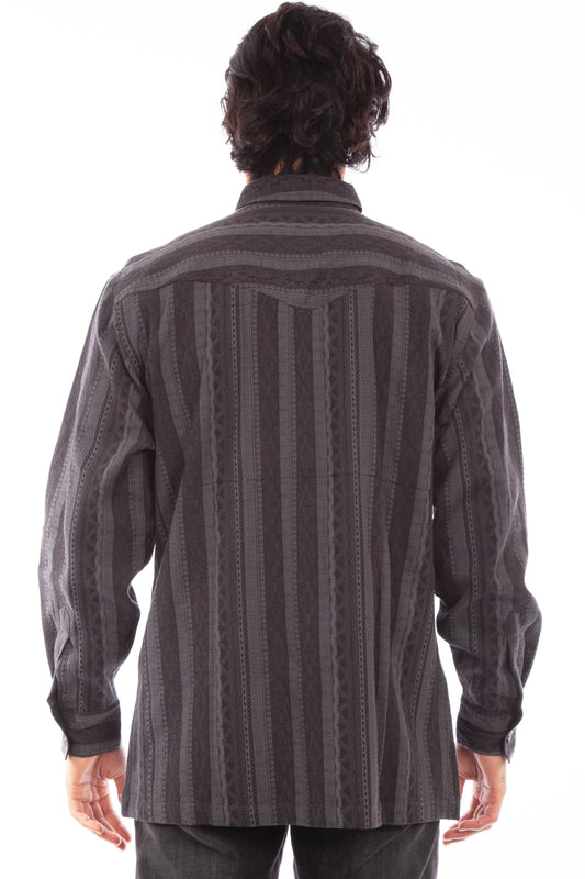 Dobby Stripe Shirt/jacket - 5295