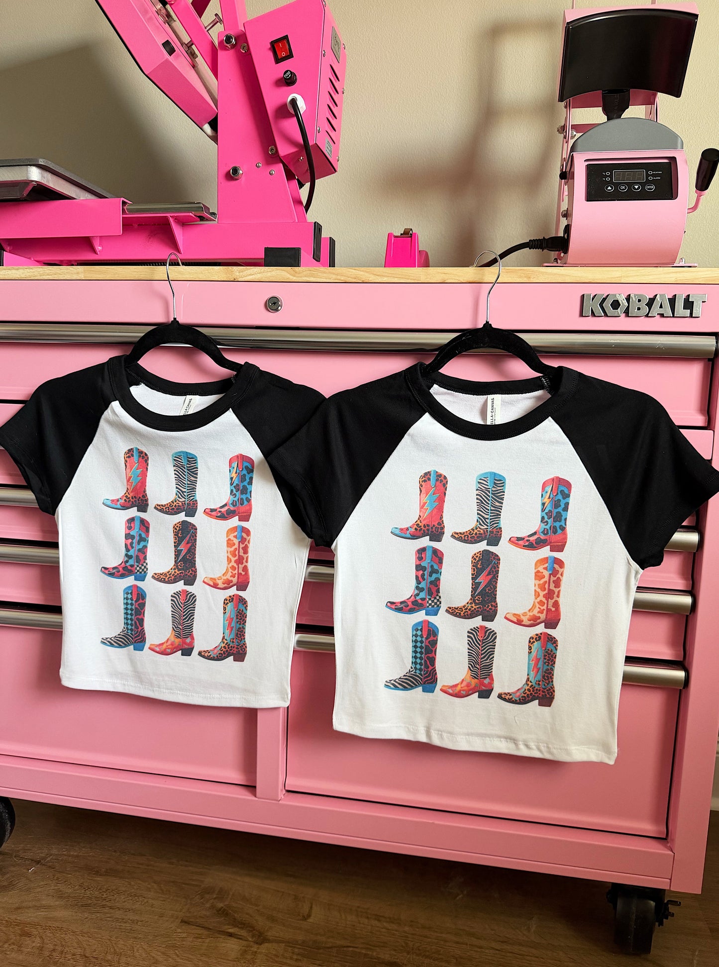 Funky Boots Baby Tee