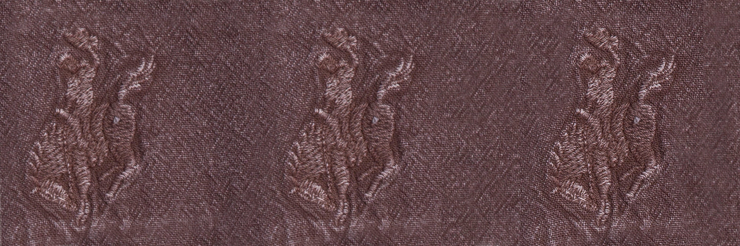 Bronco & Rider Embroidered Shirt - 5302