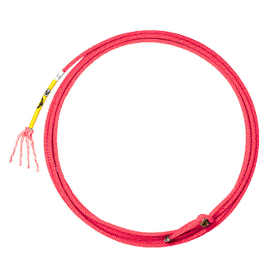 36' Cactus Ropes Western C4 Nylon 4 Strand Heel Rope W/ Snap Back Medium