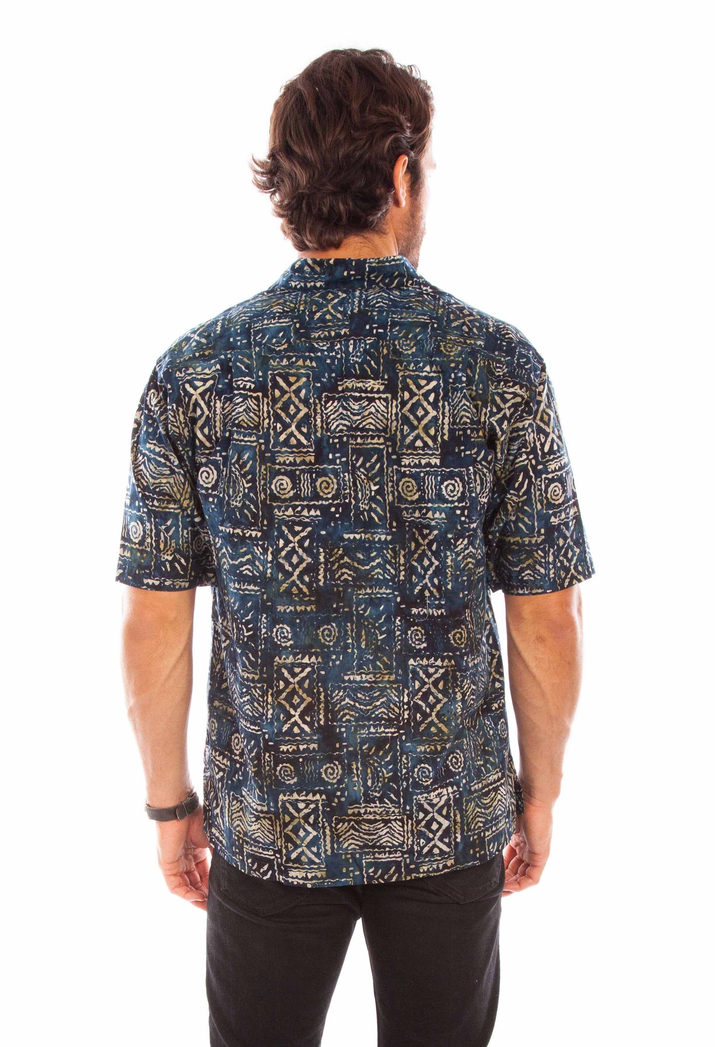 Batik Tribal Pattern Shirt - 5348