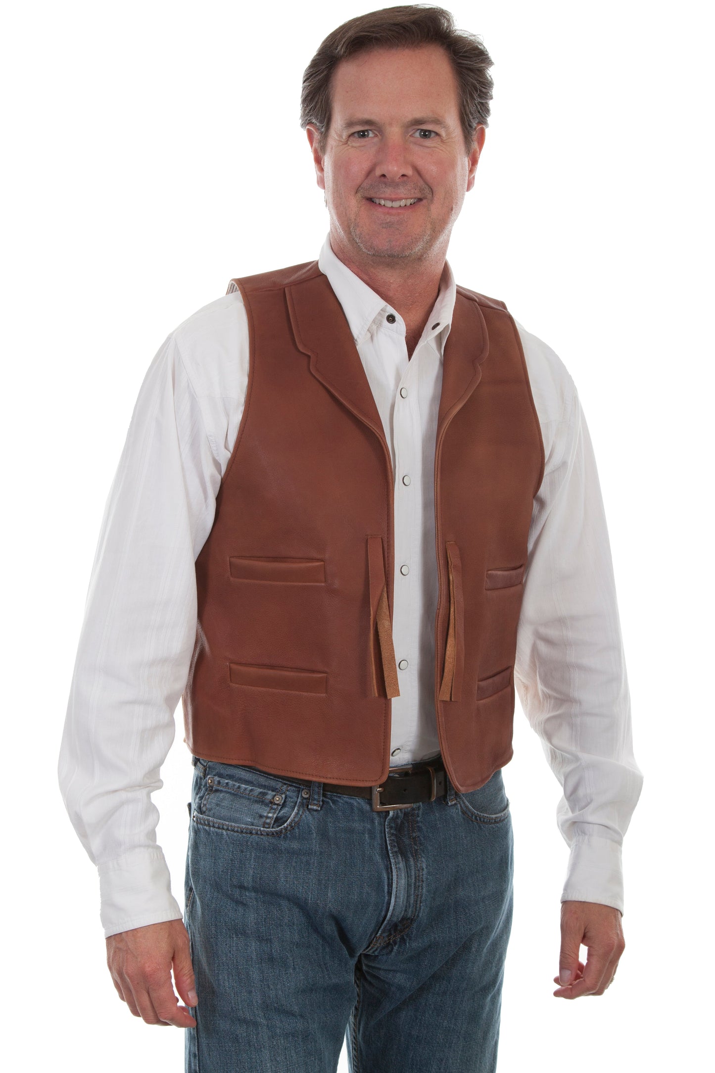 Leather Range Vest - 535044X
