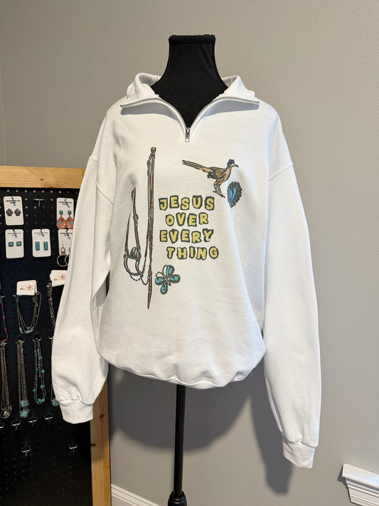 Jesus Over Everything Quarter Zip