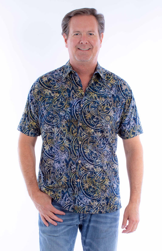 S/s Batik Shirt - 5377