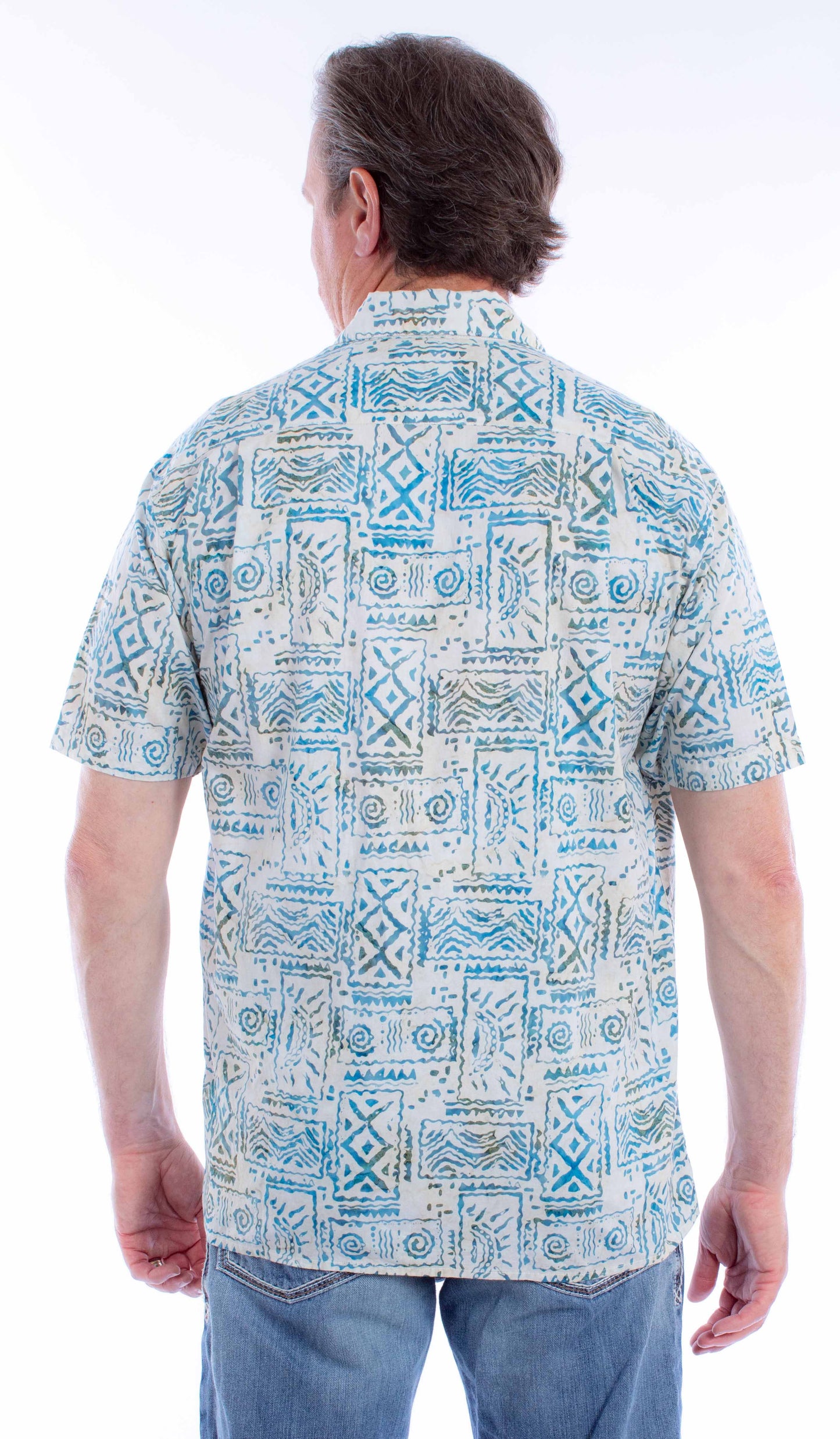 S/s Batik Shirt - 5378