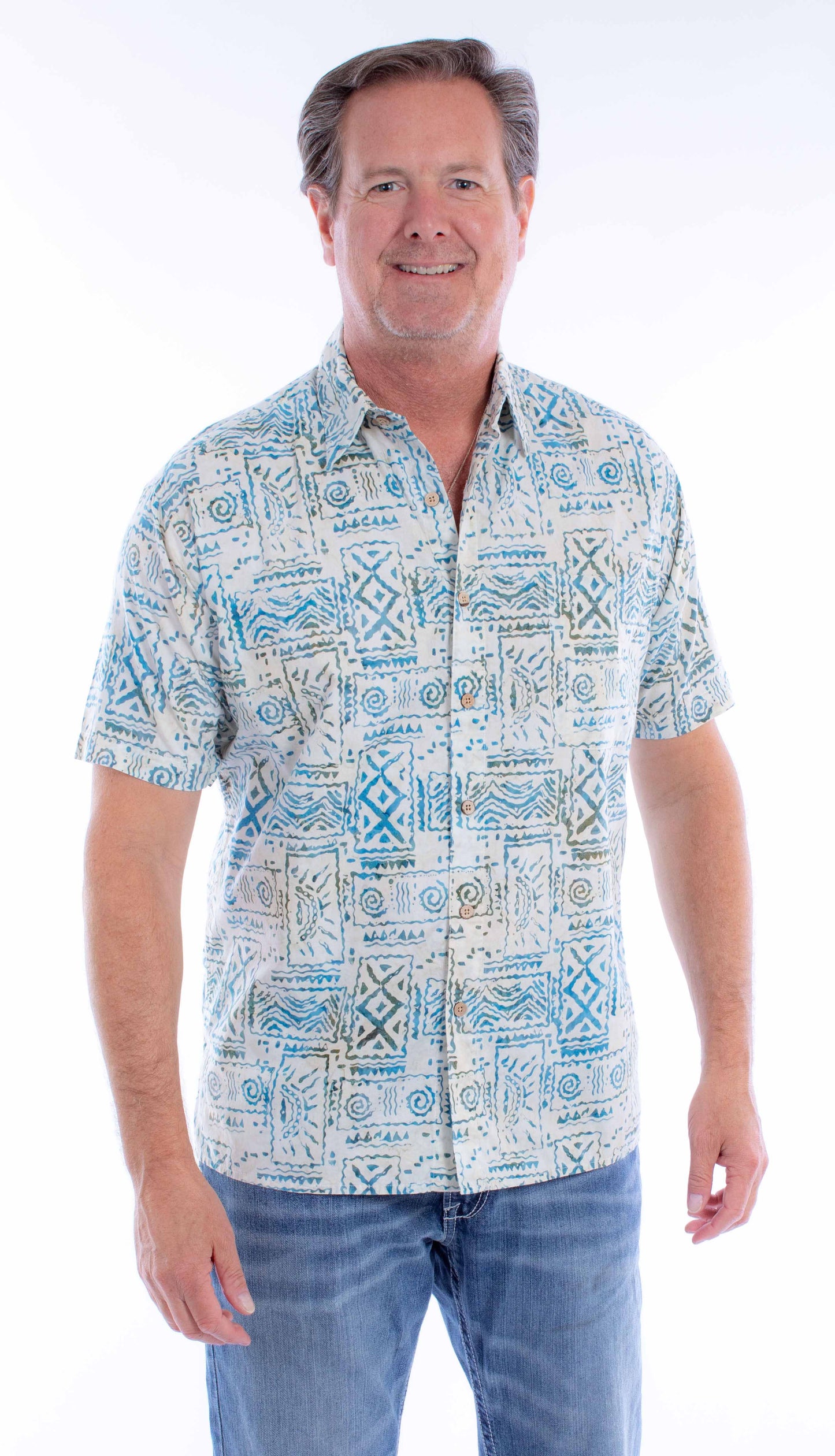 S/s Batik Shirt - 5378