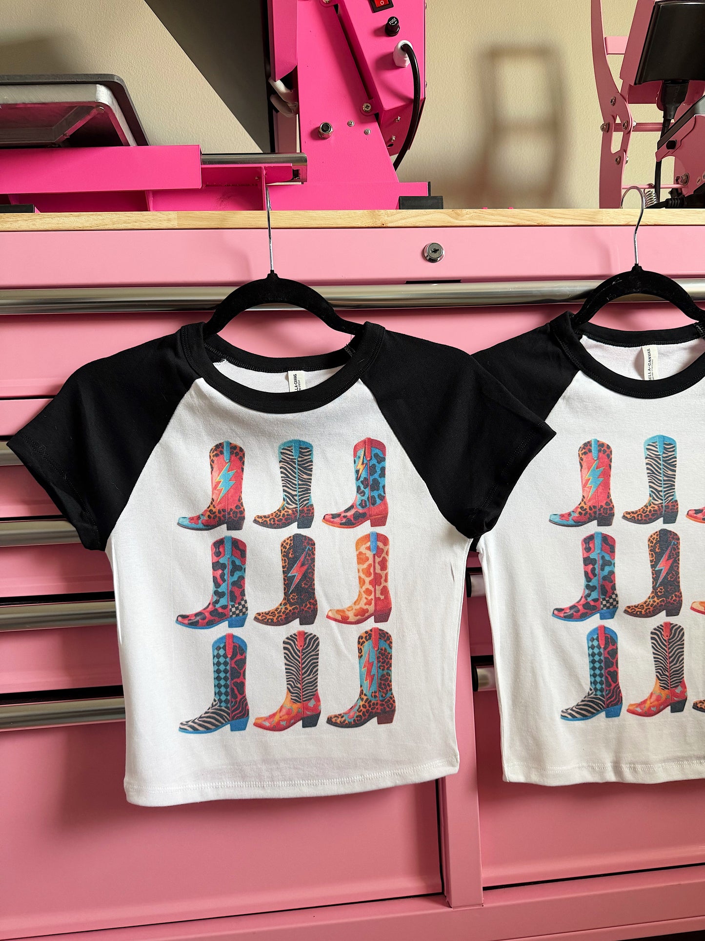 Funky Boots Baby Tee